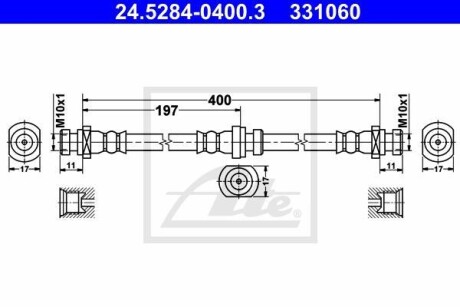 Тормозной шланг ATE 24528404003