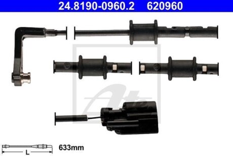 Автозапчасть ATE 24.8190-0960.2