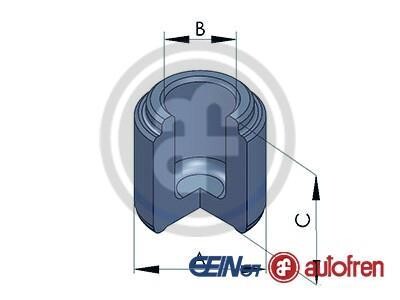 Поршень гальмівного супорта SEINSA AUTOFREN D02524