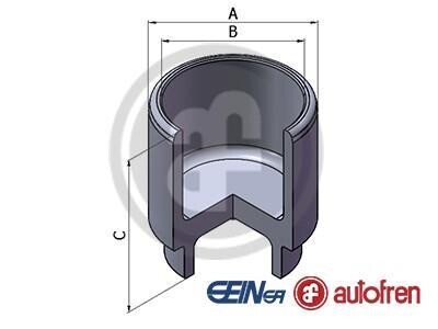 Поршень гальмівного супорта SEINSA AUTOFREN D025414 (фото 1)