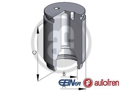 Поршень гальмівного супорта задн. Renault 21, Laguna 01-, Safrane 92-00 (Brembo 36x50,9) SEINSA AUTOFREN D02545