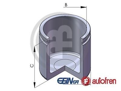 Поршень гальмівного супорта передній (54mm. 46mm) SEINSA AUTOFREN D02555