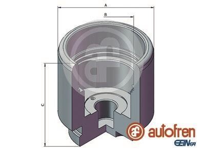 Поршень SEINSA AUTOFREN D025644