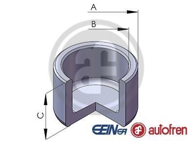 Поршень гальмівного супорта SEINSA AUTOFREN D025714