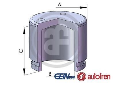 Поршень супорта гальмівного SEINSA AUTOFREN D02572