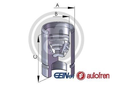 Поршень гальмівного супорта SEINSA AUTOFREN D02589