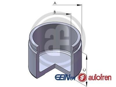 Поршень гальм. супорта перед. SEINSA AUTOFREN D02595