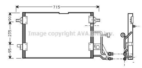 Конденсатор, кондиционер AVA COOLING AI5116