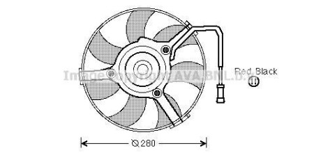 Вентилятор AVA COOLING AI7504