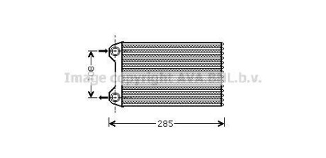 Радіатор пічки AVA QUALITY COOLING AVA COOLING AIA6223