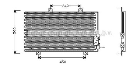 Конденсатор, кондиционер AVA COOLING AL5063