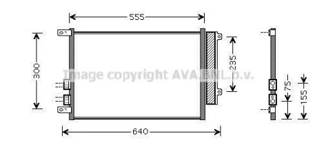 Автозапчасть AVA COOLING ALA5088D