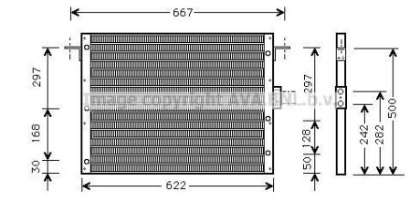 Конденсатор, кондиционер AVA COOLING AU5075