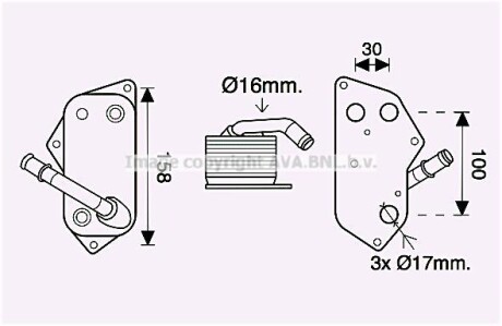 AVA QUALITY COOLING AVA COOLING BW3558 (фото 1)