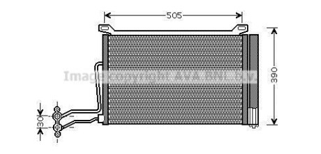 Автозапчасть AVA COOLING BW5264D