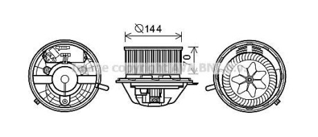 AVA QUALITY COOLING AVA COOLING BW8454