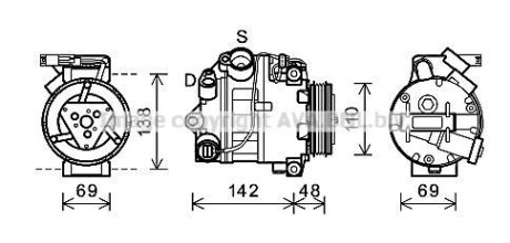 Kompresor AVA QUALITY COOLING AVA COOLING BWAK443