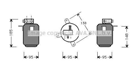 Осушувач кондиціонера AVA QUALITY COOLING AVA COOLING BWD001