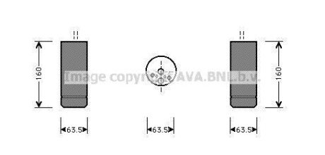 Осушувач кондиціонера AVA QUALITY COOLING AVA COOLING BWD063