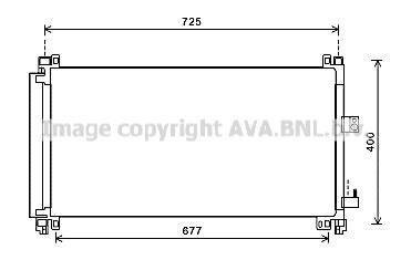 CHLODNICA DO KLIMAT.PEUGEOT 508 10- AVA QUALITY COOLING AVA COOLING CN5273D