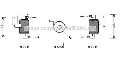 Осушитель, кондиционер AVA COOLING CND186