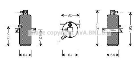 Осушитель, кондиционер AVA COOLING CND202