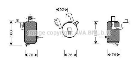 Осушитель, кондиционер AVA COOLING CND203 (фото 1)