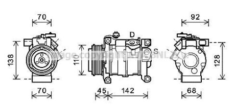 AVA QUALITY COOLING AVA COOLING CRAK128