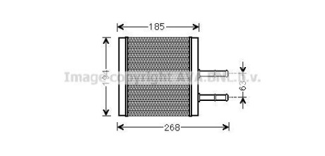 Радіатор Aveo 09/02- (AVA) AVA QUALITY COOLING AVA COOLING CTA6042