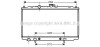Радіатор, охолодження двигуна AVA QUALITY COOLING AVA COOLING DN2219 (фото 1)