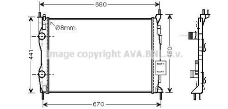 AVA QUALITY COOLING AVA COOLING DN2413