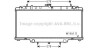 AVA NISSAN Радіатор охолодження двиг. PATROL GR V 2.8, 3.0 TD 97- AVA COOLING DNA2394 (фото 1)