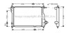 Радіатор, охолодження двигуна AVA QUALITY COOLING AVA COOLING DW2075 (фото 1)