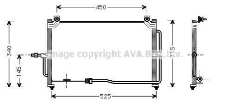 Конденсатор, кондиционер AVA COOLING DW5028