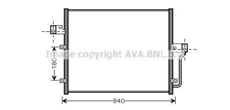 Радіатор кондиціонера AVA QUALITY COOLING AVA COOLING DW5082