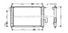 Радіатор, охолодження двигуна AVA QUALITY COOLING AVA COOLING DWA2046 (фото 1)