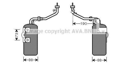 Осушувач кондиціонера AVA QUALITY COOLING AVA COOLING FDD387