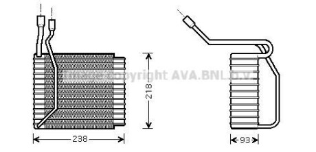 Испаритель, кондиционер AVA COOLING FDV110