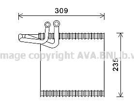 Испаритель, кондиционер AVA COOLING FDV493