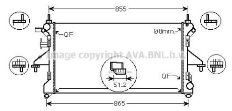 AVA QUALITY COOLING AVA COOLING FT2453