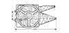Вентилятор, охлаждение двигателя AVA QUALITY COOLING AVA COOLING FT7530 (фото 1)