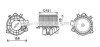 Электродвигатель, вентиляция салона AVA COOLING FT8439 (фото 1)