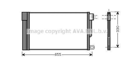 Автозапчасть AVA COOLING FTA5314D