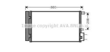 Автозапчасть AVA COOLING FTA5357D