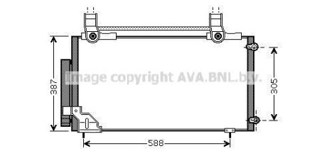 Автозапчасть AVA COOLING HDA5186D