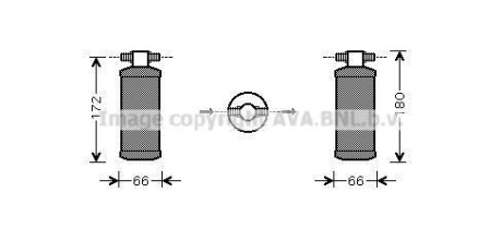 Осушитель, кондиционер AVA COOLING HDD184 (фото 1)