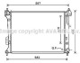 Радіатор двигуна (товщина: 16мм) HYUNDAI I20 I G4AG-G4LA 09.08-12.15 AVA QUALITY COOLING AVA COOLING HY2428 (фото 1)