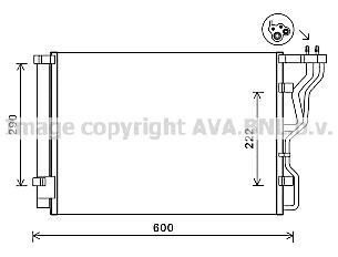 Автозапчасть AVA COOLING HY5299D