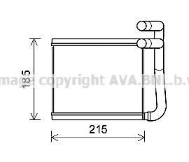 Радіатор HYUN ACCENT 11- (AVA) AVA QUALITY COOLING AVA COOLING HY6393 (фото 1)