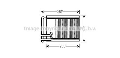 Радіатор HYUNDAI Sonata V (NF) (AVA) AVA QUALITY COOLING AVA COOLING HYA6317